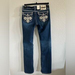 Super cute boutique bling pocket jeans size 7